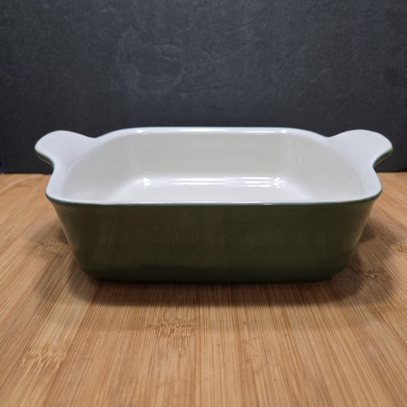 Emile Henry baking dish, green square casserole baking and serving dish - Picture 6 of 16